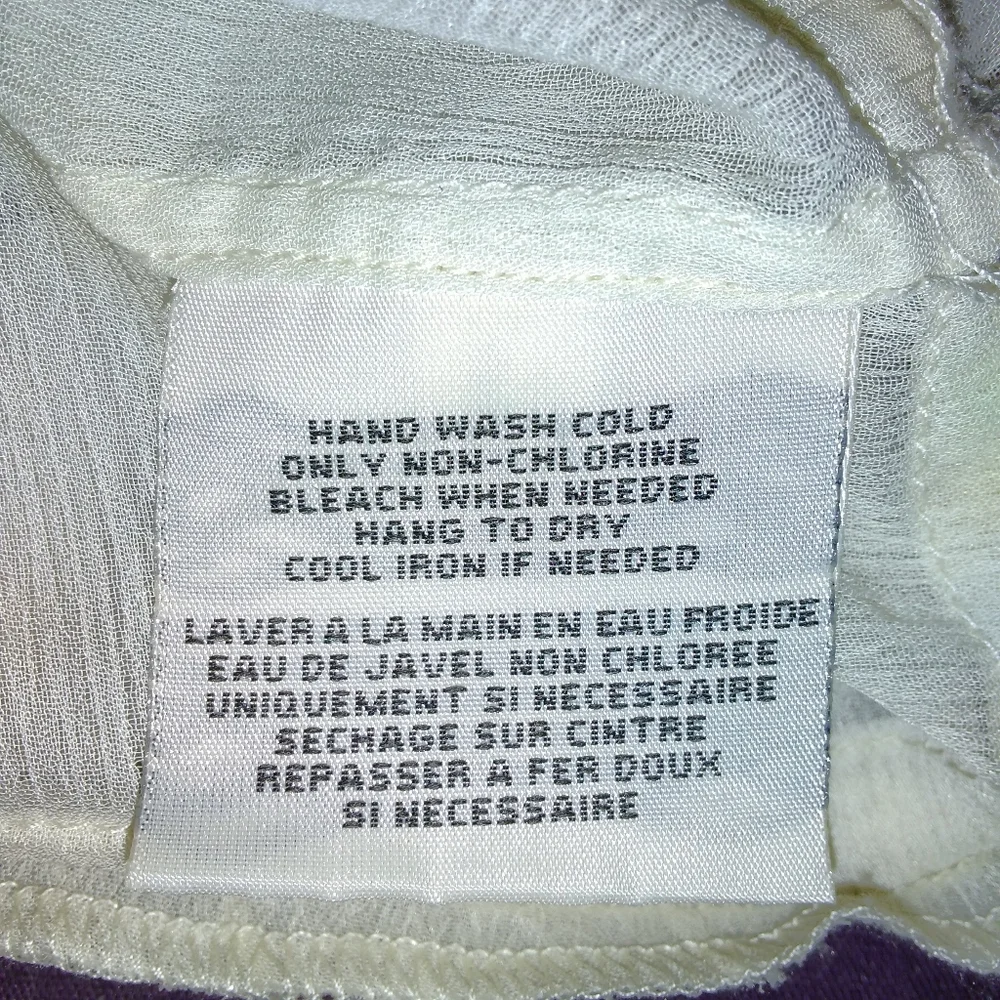 Denim & Supply Ralph Lauren Semi Sheer Cream Color Tie Waist Detail Cami… - Picture 9 of 10